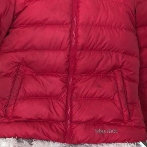 Marmot Pink Puffer Jacket